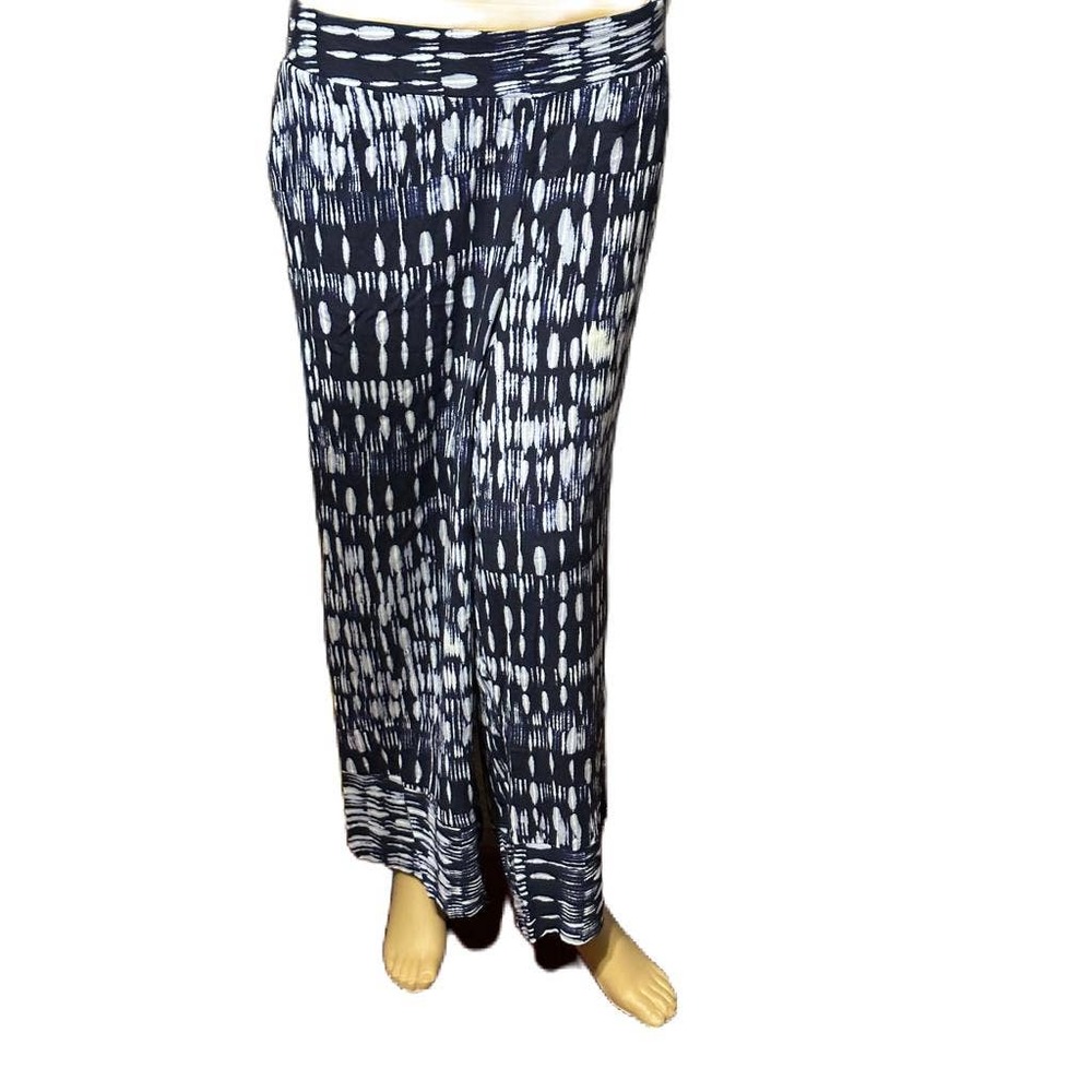 I.N. Studio Blue Tie Dye Plus Women Trouser Size 2X NWT